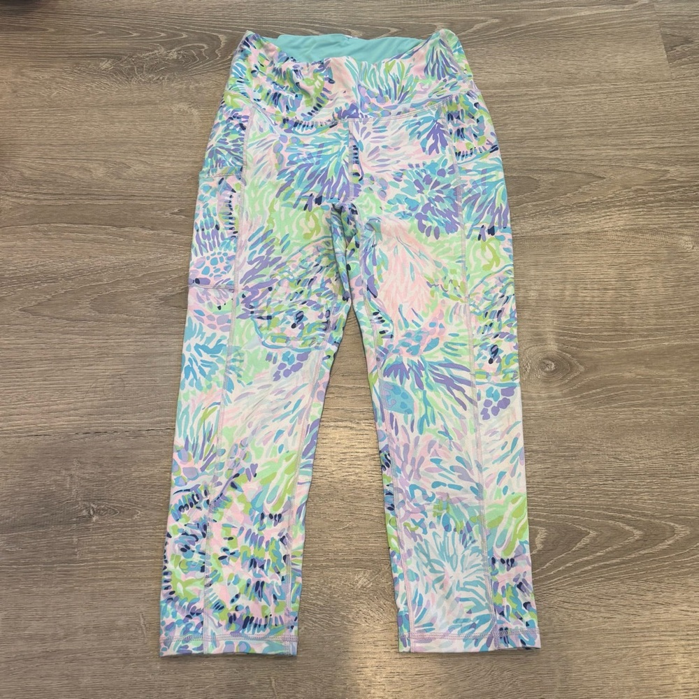 Lilly Pulitzer Luxletic Women’s Colorful Workout Leggings Size Small